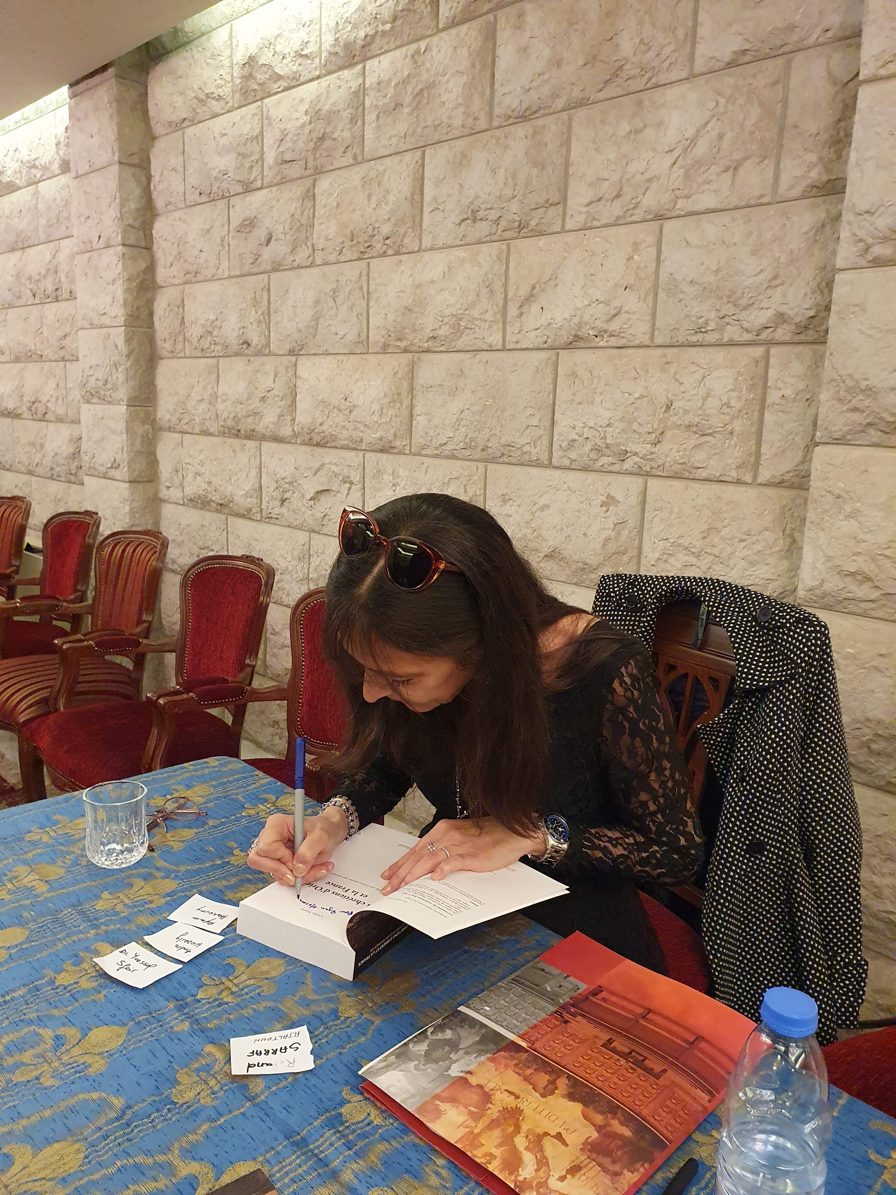 Carine Marret Ajaltoun conférence Liban chrétiens d'Orient